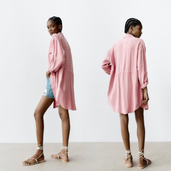 ZARA RELAXED FIT OVERSHIRT SHIRT / JACKET - Picture 5 of 9